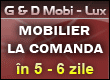 G&D Mobi - Lux: productie de mobilier la comanda din pal melaminat, panel furniruit cat si reconditionarea pieselor vechi de mobilier!